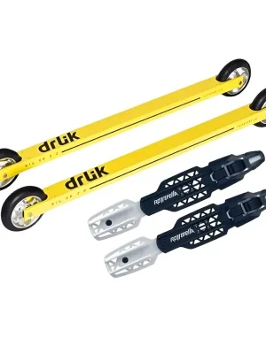 Drlik Skate Alu 2.0 Short + Rottefella Rollerski kolečkové lyže 44-46 Cenový Hit